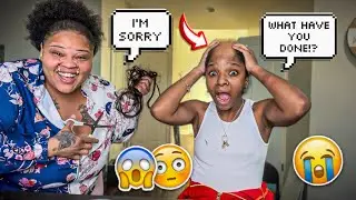 CUTTING FIANCÉ HAIR