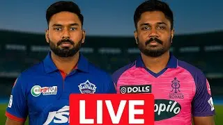 🔴 LIVE: DC VS RR | IPL 2025 Live Streaming | Watch Now! 🏏