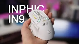 Inphic IN9 Wireless Ergonomic Gaming Mouse - Budget Price with Pro Performance!