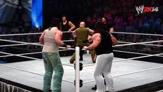 WWE Elimination Chamber 2014 - The Shield vs The Wyatt Family (WWE 2K14 MACHINIMA)