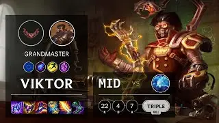 Viktor Mid vs Anivia - EUW Grandmaster Patch 12.5
