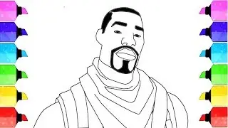 Fortnite Character Coloring Page - Drawing fortnite | #Drawing-Extra