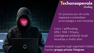 Corso privacy TOR VPN e GrapheneOS su Techonsapevole Academy
