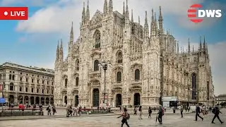 LIVE: One Month Countdown to Milano-Cortina 2026 Winter Olympics &ndash; Rings of Glory Over Duomo | AC1E