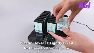 AGJ Wireless Restaurant Pager System Queue Paging Calling System