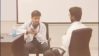 Good doctor - bad doctor - skit , Medical collage Basti