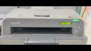 Fujifilm thermal printer DRYPIX 2000 printing.