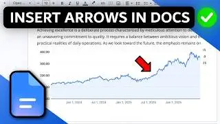 How to Insert Arrows in Google Docs