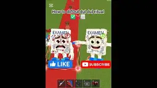 How to do Dul dul dul ritual in SAB 📃❌️✅️ #stealabrainrot #roblox #contentcreator #freak2fr