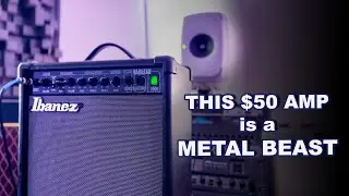 This $50 Guitar Amp is Metal Beast! Ibanez Tone Blaster 15R - No Talking