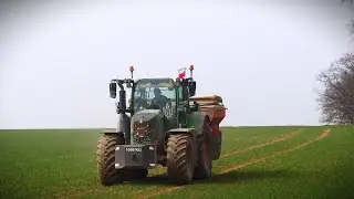 Přihnojování pšenice v roce 2025 | 2x Fendt Vario 724 I HD