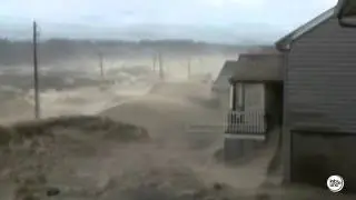 UNA TORMENTA DE ARENA SEPULTA UN PUEBLO DE OREGON
