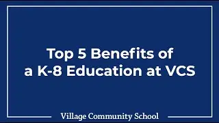 Why K&ndash;8?