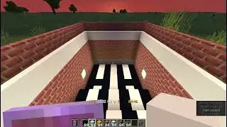 Building a sunken Diamond Interchange - Minecraft Creative Superflat Episode 24