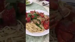 Delicious Lobster Noodles 🦞