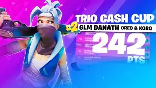 How I Placed 2ND In The TRIO CASH CUP 🏆