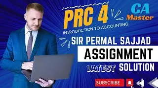 PRC 4 | サー・パーマル・サジャド 課題解答 | MCQS 1～30 | 2024年3月受験 | ITA | CAマスター