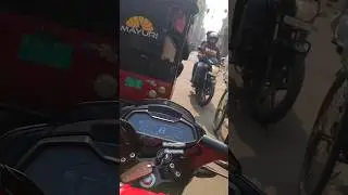 Ladkiyon Ka Reaction 😳 | City Bike Ride Vlog | Traffic + Real Life Ride #bikevlog #publicreaction