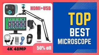 Best Microscope | 1080P 48MP 4K 2K HDMI USB Video Microscope Camera Review