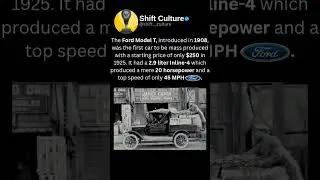 The First Mass Produced car!🔥🚗 #cars #automobile #history #ford #explore #viralvideo #fyp #follow