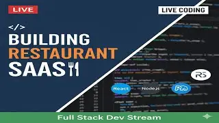 Restaurant Website Builder SaaS with [TypeScript/Node/Next.js] Dev Stream