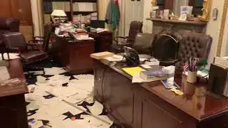 Ransacked Office Of The Senate Parliamentarian In Washington DC