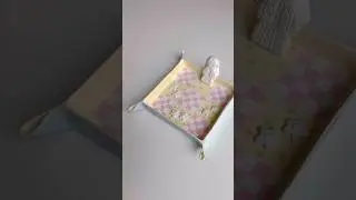 painting air dry clay with acrylic paint for the first time! #shorts #airdryclay #diyclay