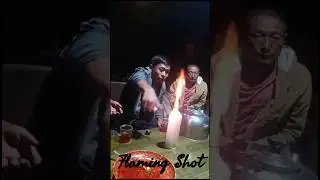 Flaming Shot of Rum Bottles || FUN TIME WITH THE BOYS| Subscribe|