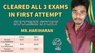 CA' VEY PUDIKKATHU | ONLY YOUTUBE PREPARATION | CLEARED ALL 3 EXAMS IN 1ST ATTEMPT | MR.HARIHARAN