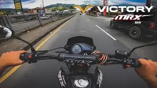 🌠VICTORY MRX 125 2021 ¡UNA SABROSURA!🤤 / PRUEBA DE MANEJO PT 2