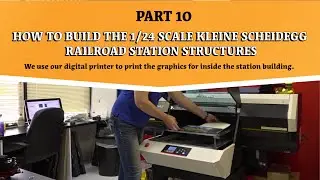 TRAINLI TV: PART 10 How to Build the 1/24 Scale Replica of the Kleine Scheidegg Railroad Station