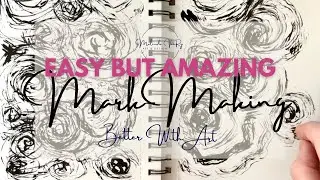Unwind with mark-making with this inexpensive and easy tool