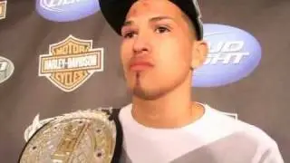 Anthony Pettis on WEC Lightweight Title Win And The Showtime Kick - MMA Weekly News