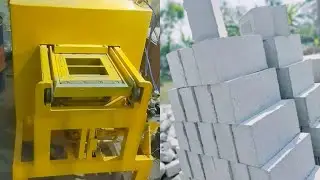 #flyashbricksmachine #flyashbrickmachine #flyashbrickmakingmachine            Fly ash Bricks Machine