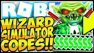 *4* SECRET CODES WIZARD SIMULATOR ROBLOX