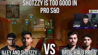 Shotzzy & illey vs Optic Halo PRO&rsquo;s Lqgend & Renegade In S&D (Funny)