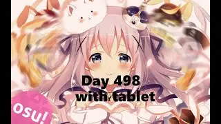 My Self Osu Motivation|Playing Dan Dan|Day 498  with tablet