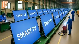 How Millions Of Smart TV Are Mass Produced In Massive Processing Line