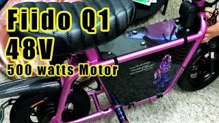 First Look at Fiido Q1 48V 500Watts Motor | Dubai Build by CHEF MECHANIC of Dubai