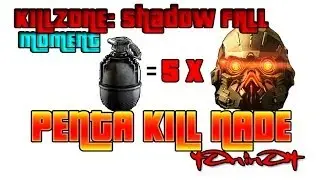 Penta (5) Kill with 1 Nade - Killzone: Shadow Fall [MOMENT]