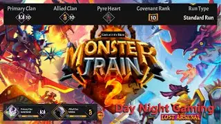Monster Train 2 - Covenant Rank 10 - Luna Coven with Umbra - Titan Run