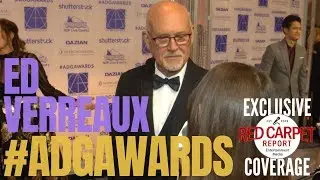 Ed Verreaux #JurassicWorld interviewed at the 23rd Art Directors Guild Awards #ADGAwards
