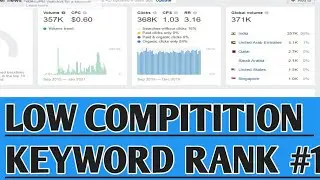 Best Keyword 2021 || Low Compitition Keyword Rank #1 In Google