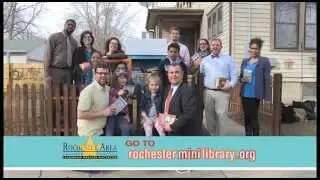 Rochester Mini Library Program TV Advertising - Donate