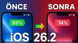 iOS 26.2 Güncellemesi Şarjı Bitiriyor! Çözüm Önerileri