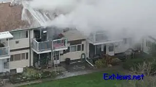 Vernon Fire Rescue Plucks Person From Burning Building Balcony ExNews.net