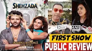 Shehzada Public Review |  Kartik Aryan, Kriti Sanon's Shehzada Public Reaction