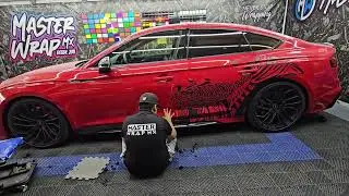 🔥Dise&ntilde;o Alacr&aacute;n para Audi RS5 | MASTER WRAP MX