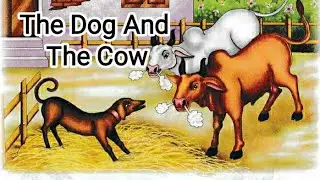 The Dog And The Cow , Moral Story , English Story Connector Voice