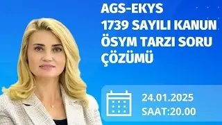 ÖSYM TARZI SORU ÇÖZÜMÜ 🔥1739 SAYILI KANUN İNSTAGRAM CANLI YAYIN 3.DERS